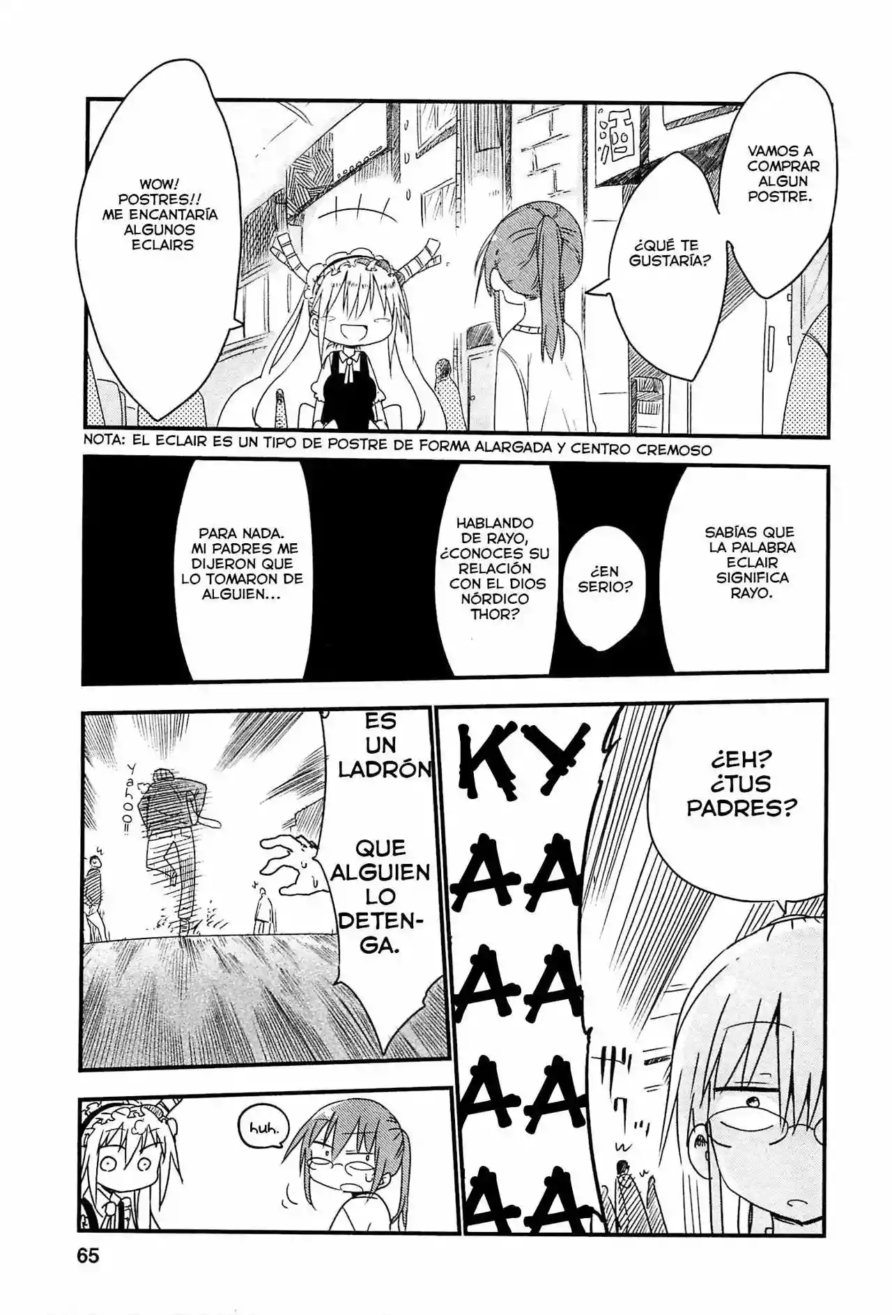 Kobayashi-san Chi no Maid Dragon Capítulo 5 - Page 8