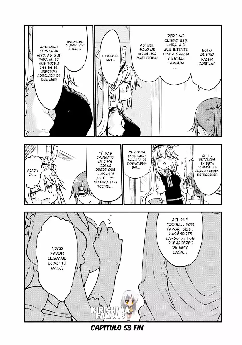 Kobayashi-san Chi no Maid Dragon Capítulo 53 - Page 13