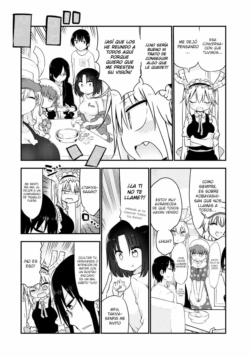Kobayashi-san Chi no Maid Dragon Capítulo 53 - Page 4
