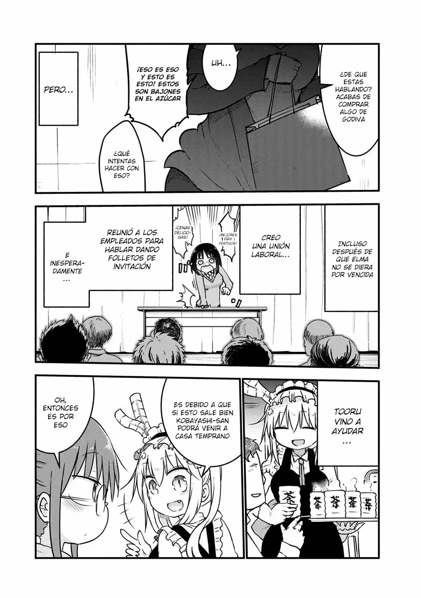 Kobayashi-san Chi no Maid Dragon Capítulo 55 - Page 12