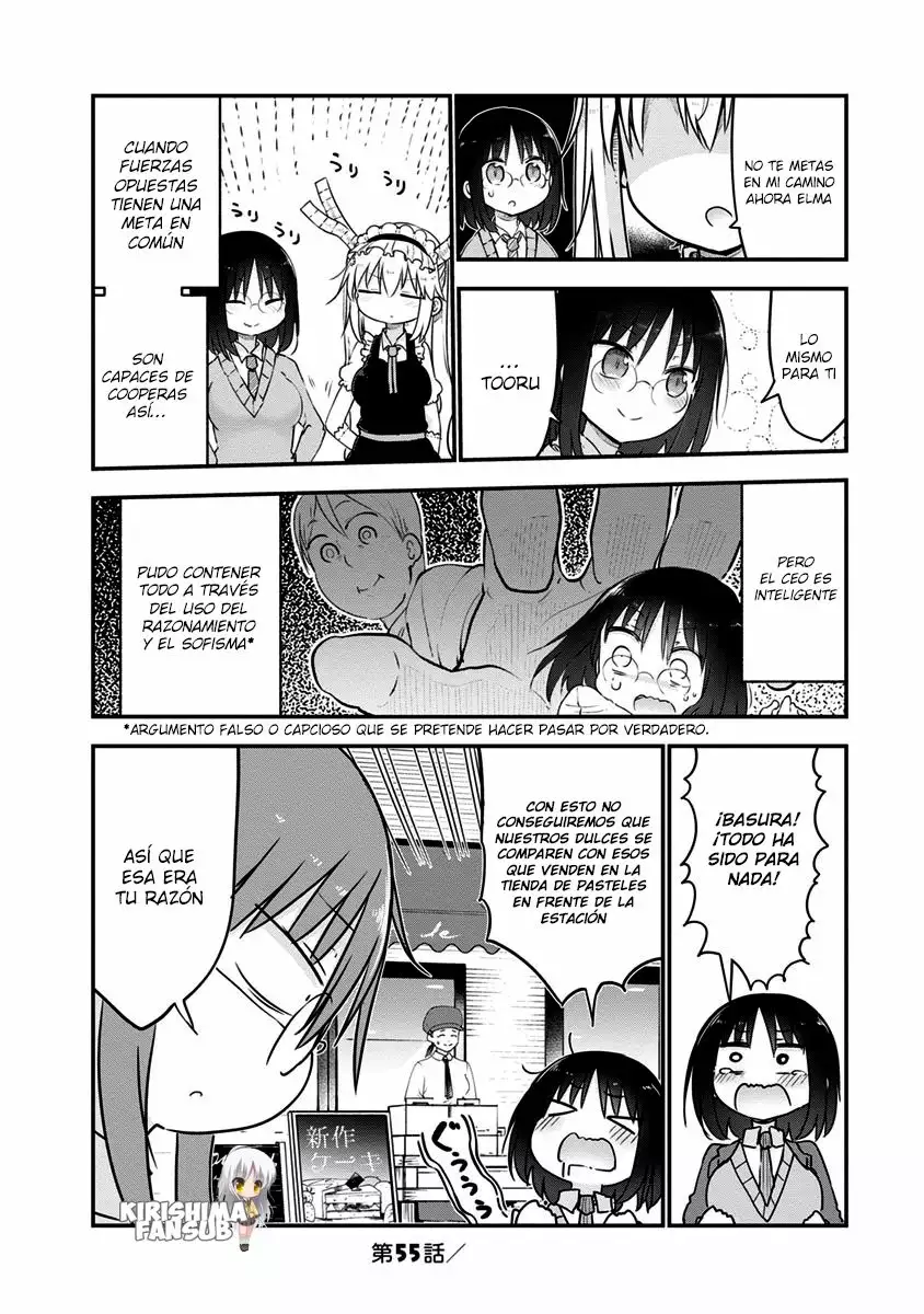 Kobayashi-san Chi no Maid Dragon Capítulo 55 - Page 13
