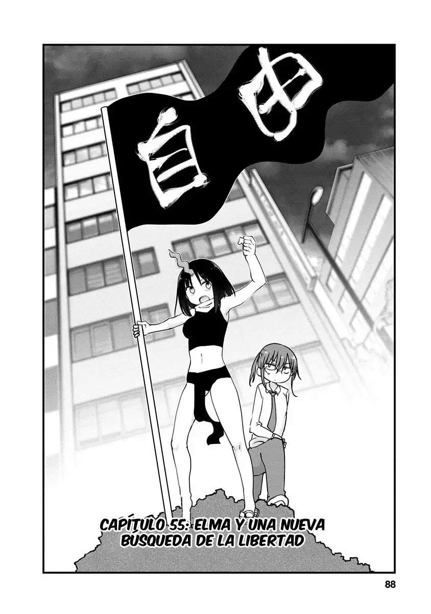 Kobayashi-san Chi no Maid Dragon Capítulo 55 - Page 3
