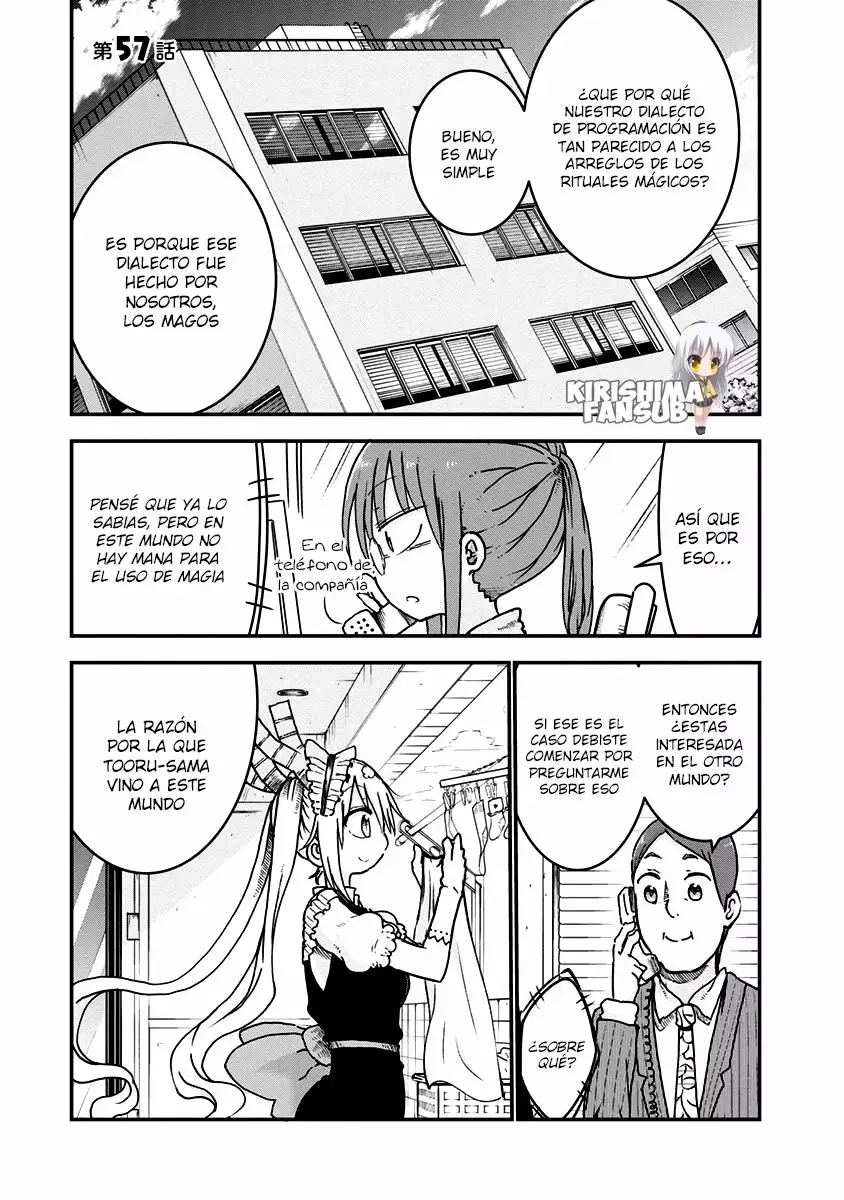 Kobayashi-san Chi no Maid Dragon Capítulo 57 - Page 2