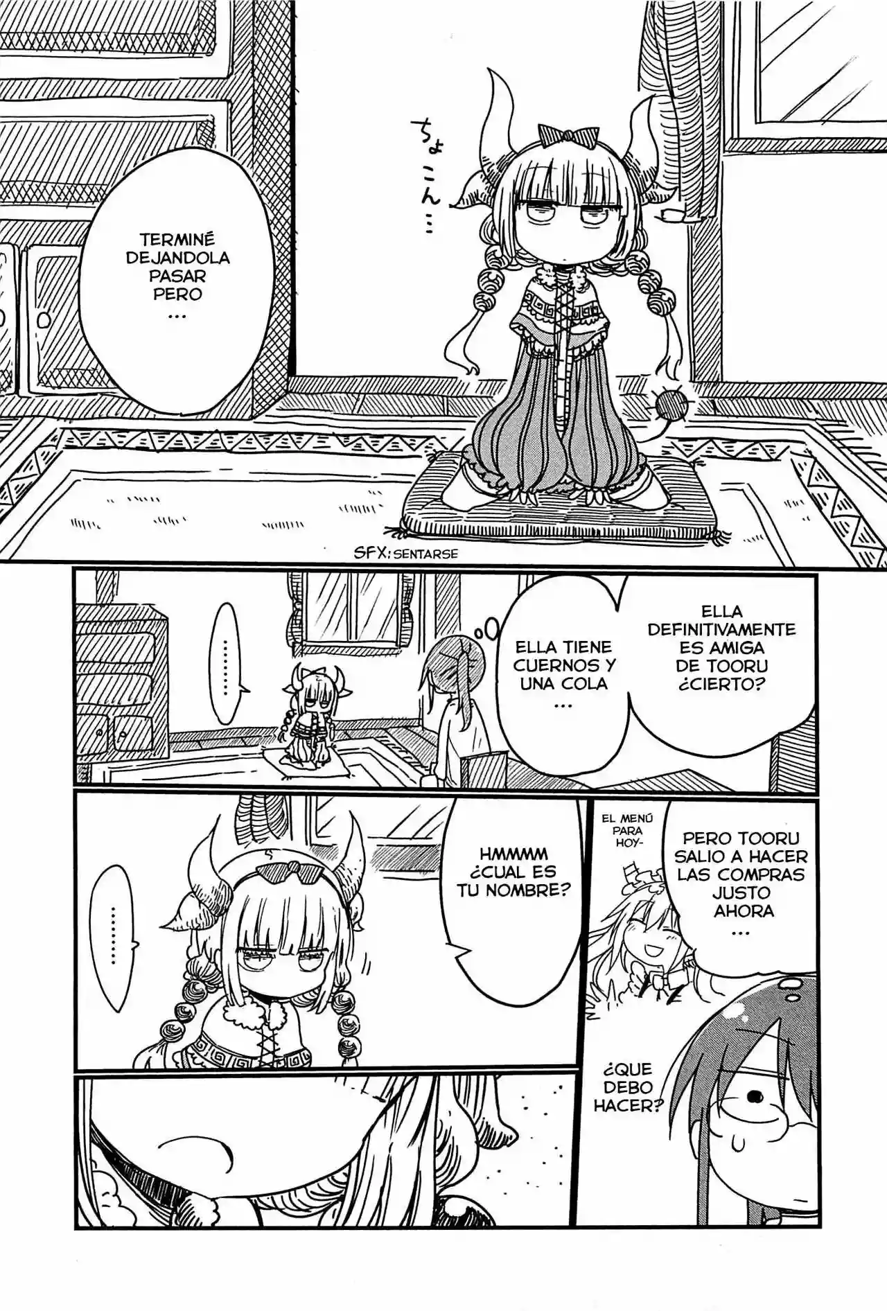 Kobayashi-san Chi no Maid Dragon Capítulo 6 - Page 4