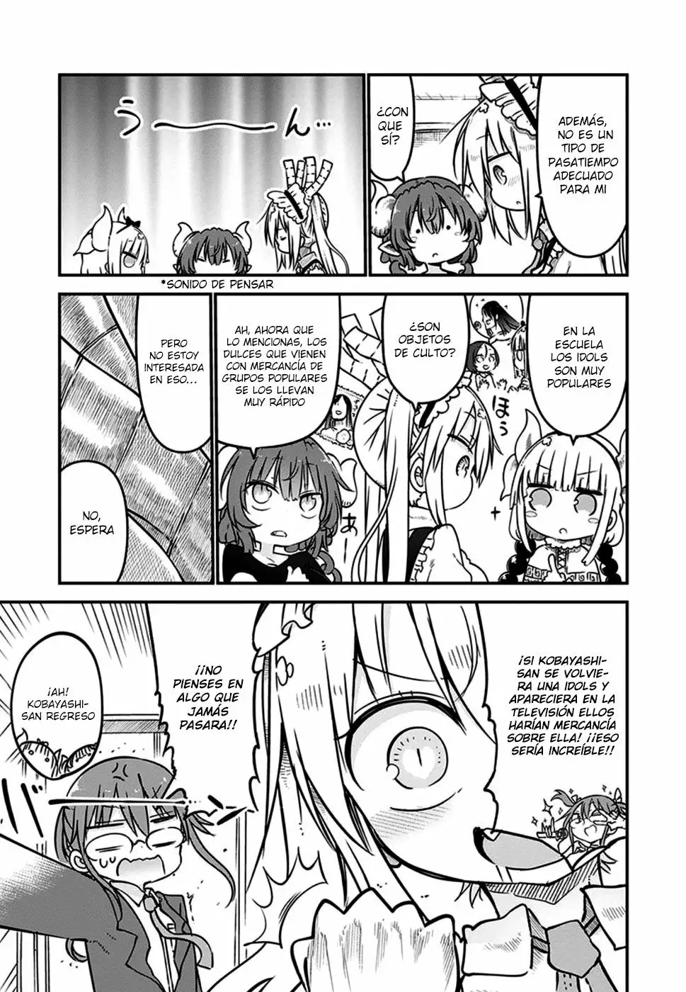 Kobayashi-san Chi no Maid Dragon Capítulo 60 - Page 10