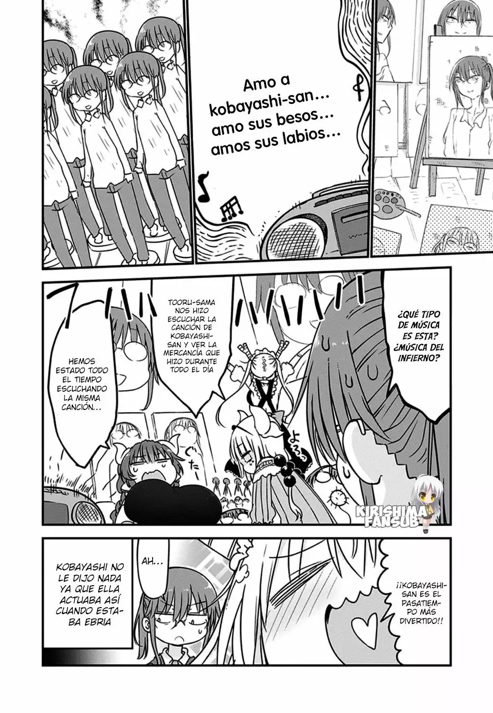 Kobayashi-san Chi no Maid Dragon Capítulo 60 - Page 13