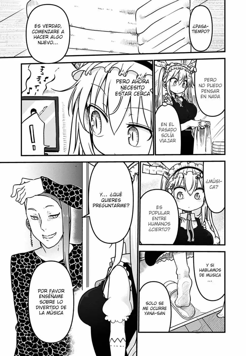Kobayashi-san Chi no Maid Dragon Capítulo 60 - Page 4