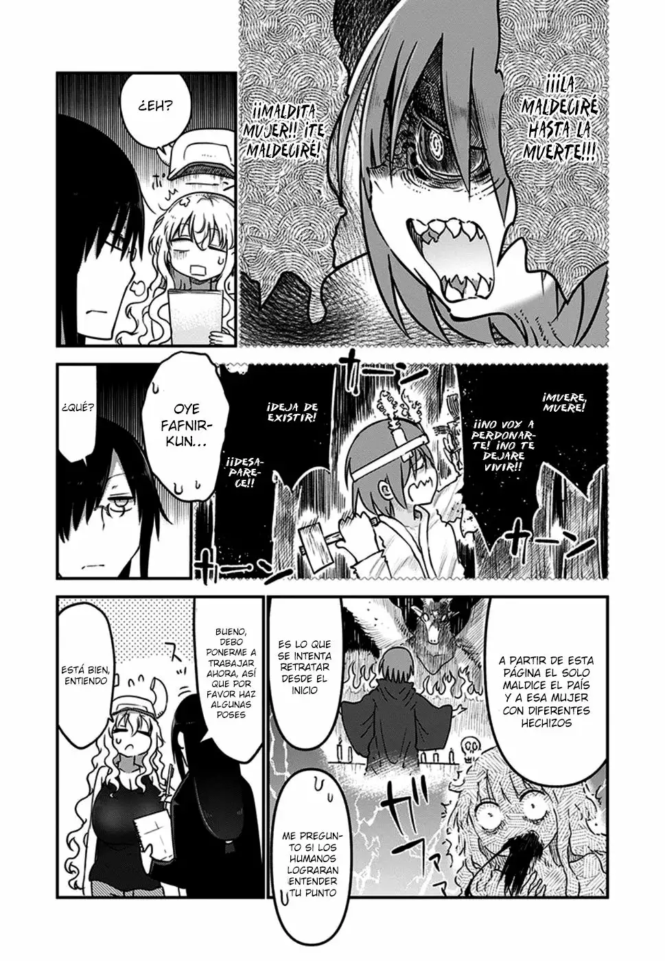 Kobayashi-san Chi no Maid Dragon Capítulo 61 - Page 8
