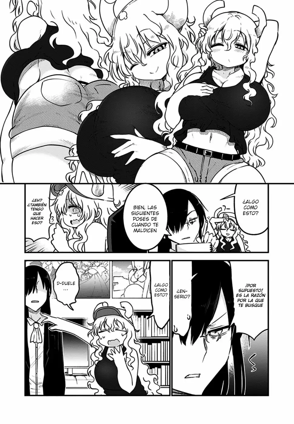 Kobayashi-san Chi no Maid Dragon Capítulo 61 - Page 9