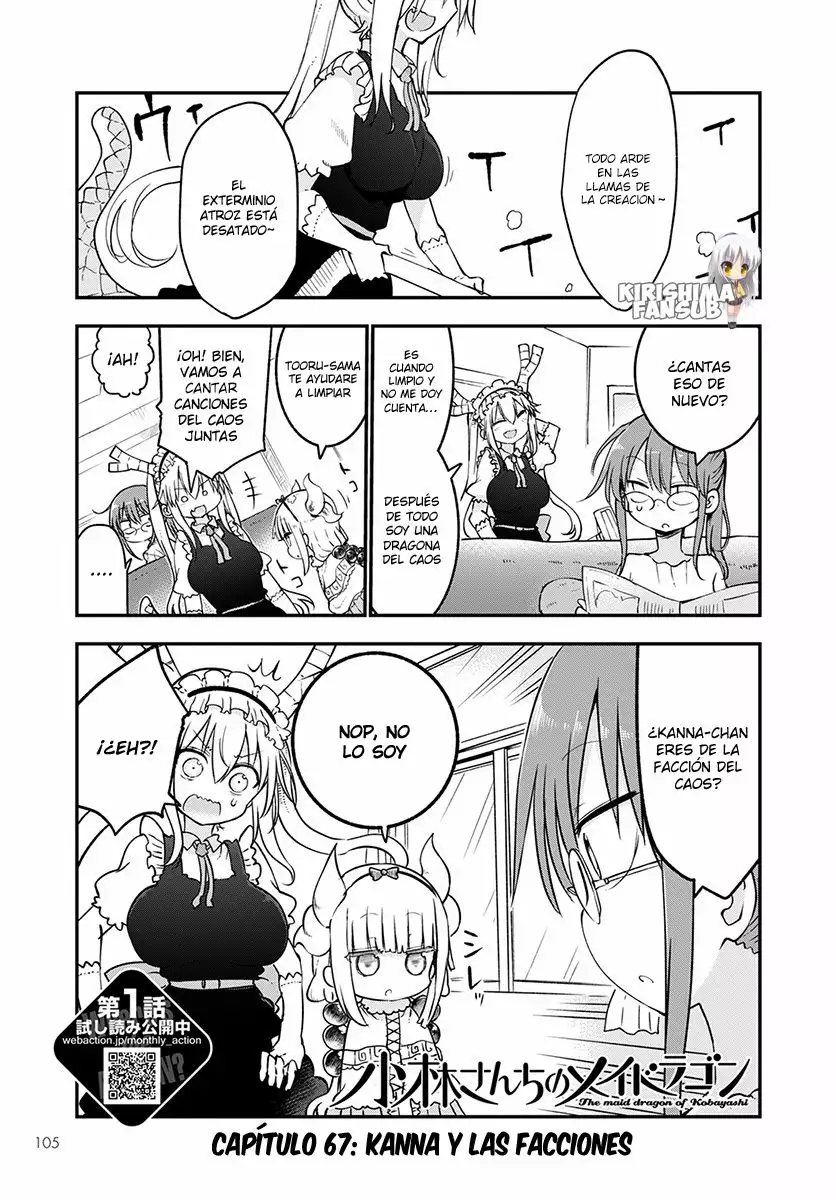 Kobayashi-san Chi no Maid Dragon Capítulo 67 - Page 2
