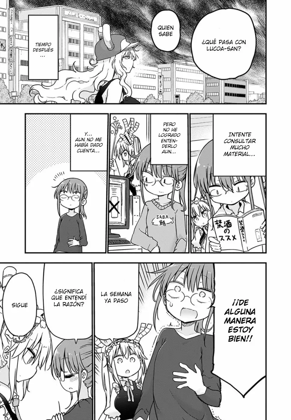 Kobayashi-san Chi no Maid Dragon Capítulo 68 - Page 7