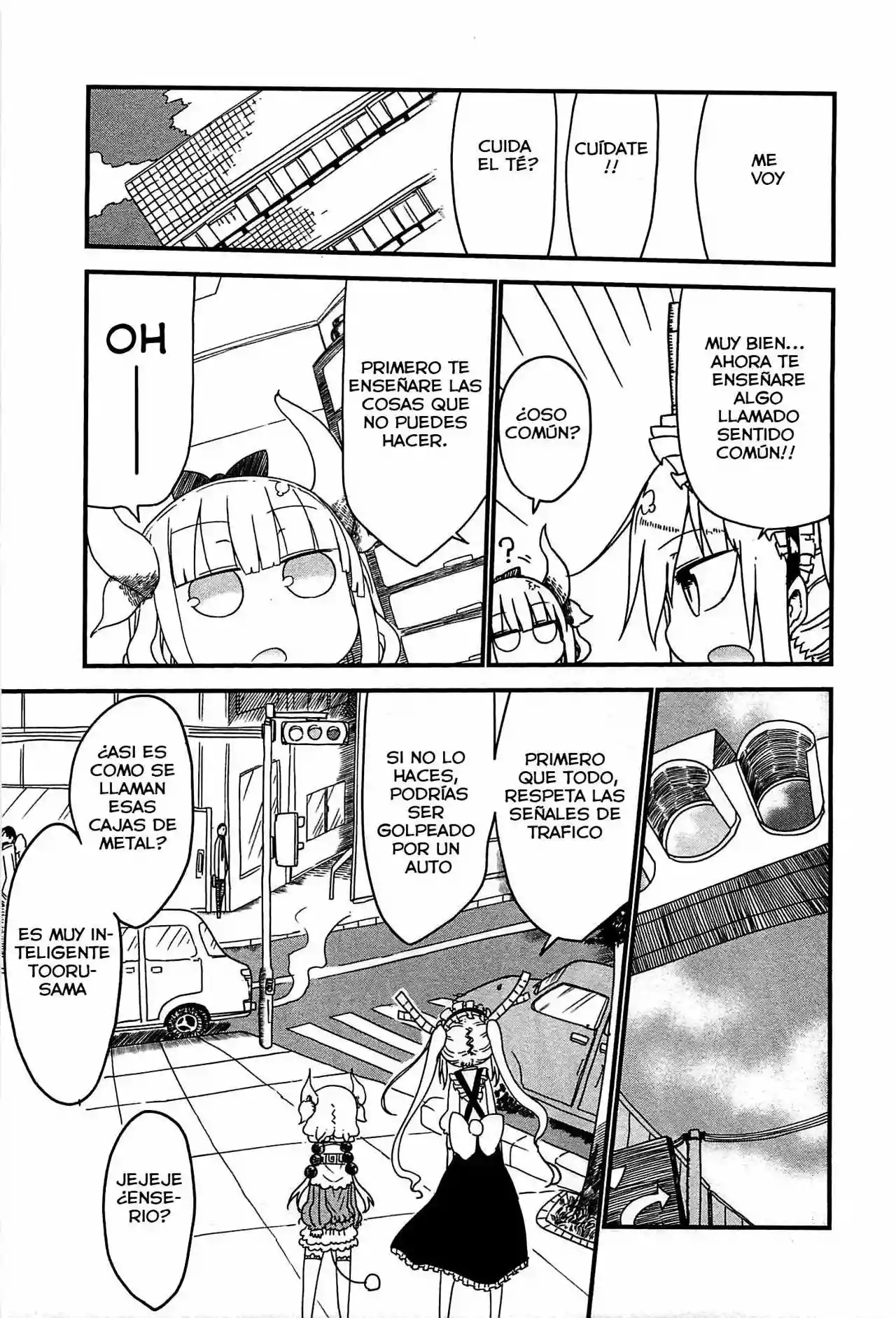 Kobayashi-san Chi no Maid Dragon Capítulo 7 - Page 4