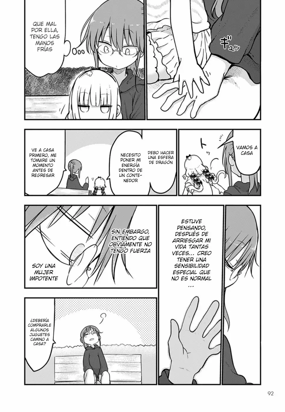 Kobayashi-san Chi no Maid Dragon Capítulo 70 - Page 11