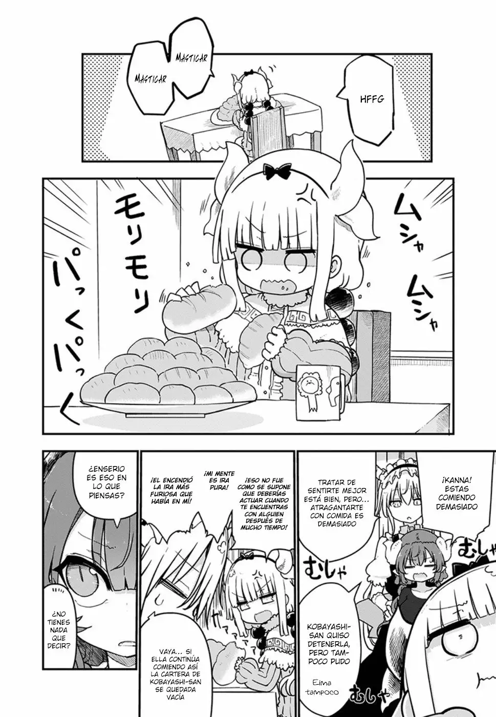 Kobayashi-san Chi no Maid Dragon Capítulo 70 - Page 3