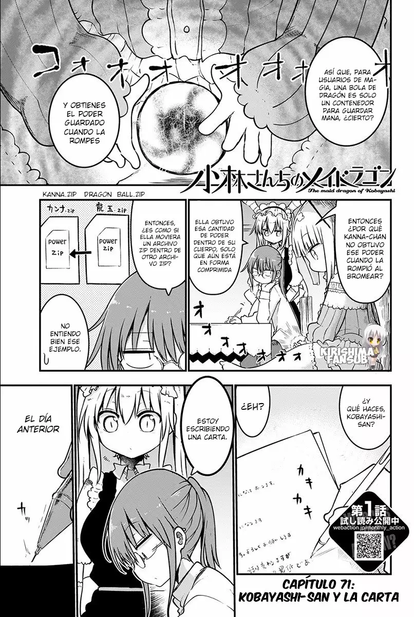 Kobayashi-san Chi no Maid Dragon Capítulo 71 - Page 2