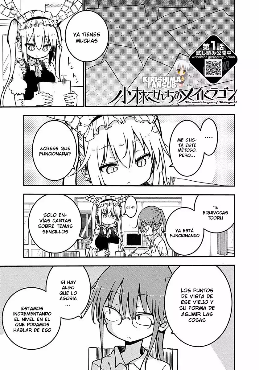 Kobayashi-san Chi no Maid Dragon Capítulo 72 - Page 2