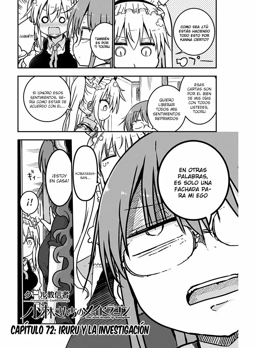 Kobayashi-san Chi no Maid Dragon Capítulo 72 - Page 3