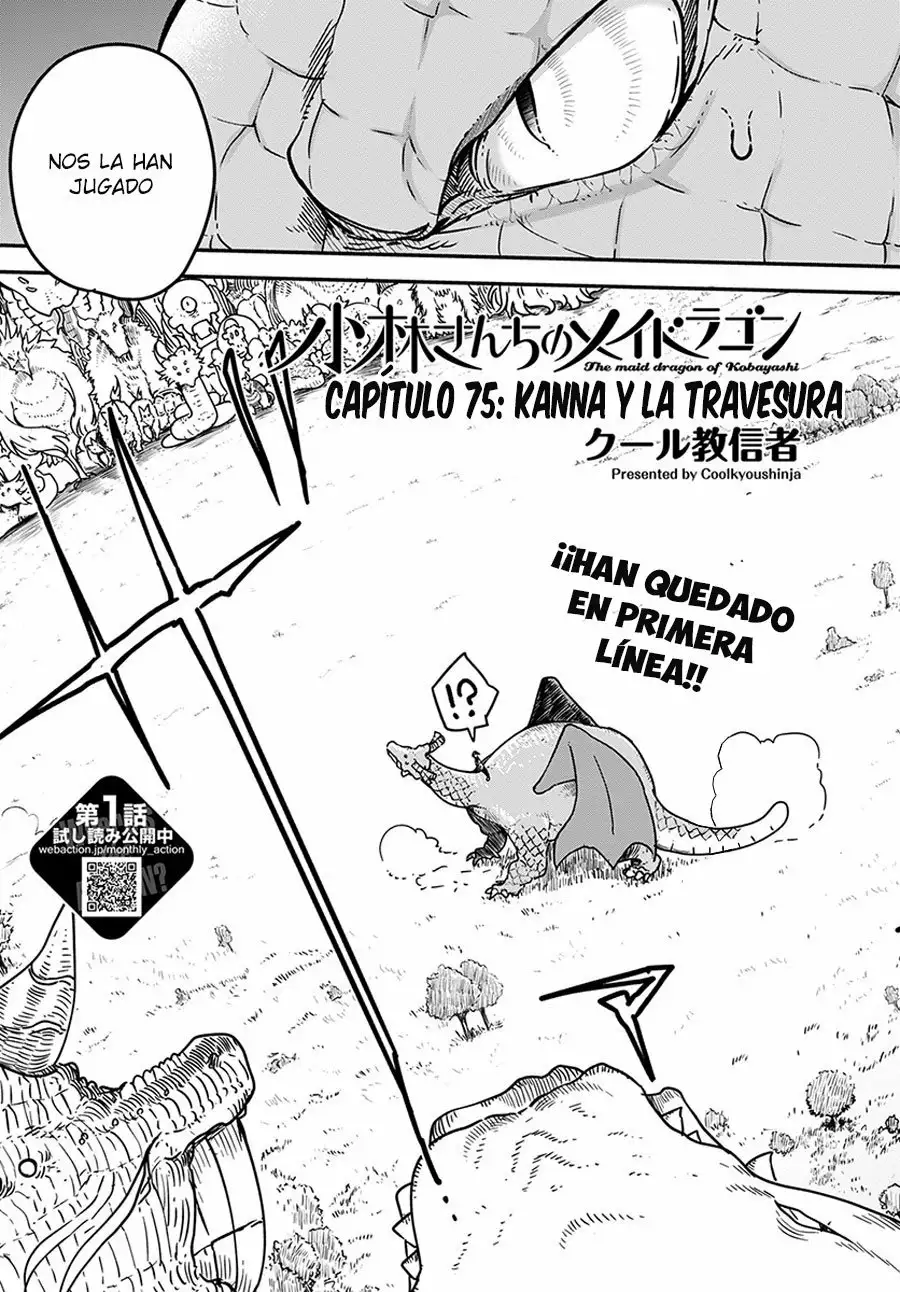 Kobayashi-san Chi no Maid Dragon Capítulo 75 - Page 4