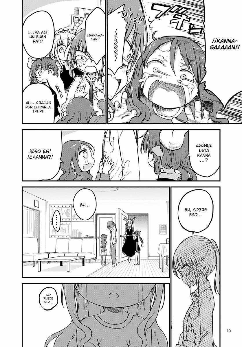 Kobayashi-san Chi no Maid Dragon Capítulo 78 - Page 14