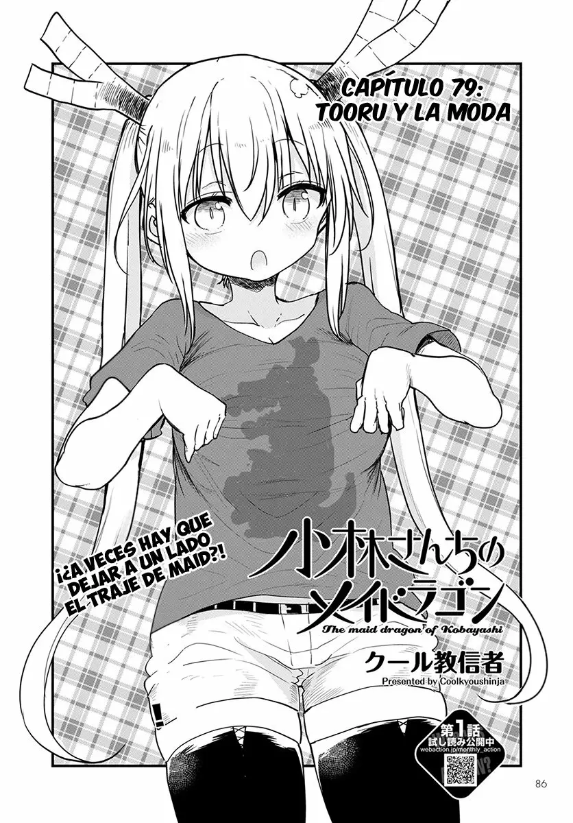 Kobayashi-san Chi no Maid Dragon Capítulo 79 - Page 3
