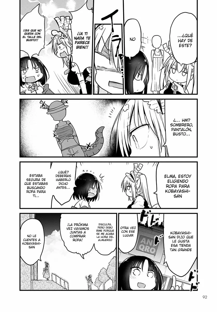Kobayashi-san Chi no Maid Dragon Capítulo 79 - Page 9