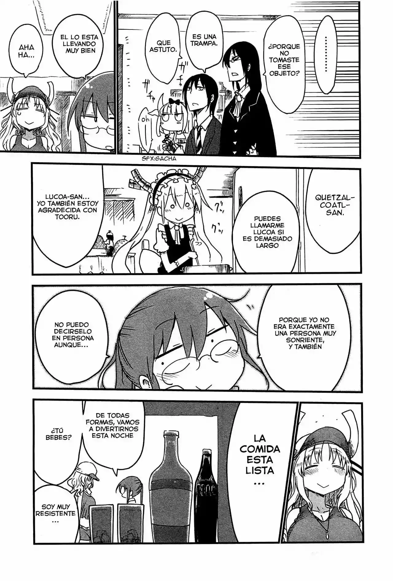 Kobayashi-san Chi no Maid Dragon Capítulo 8 - Page 12