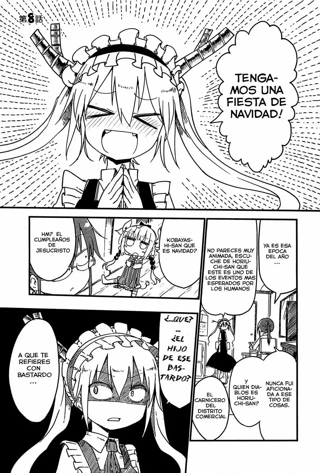 Kobayashi-san Chi no Maid Dragon Capítulo 8 - Page 2