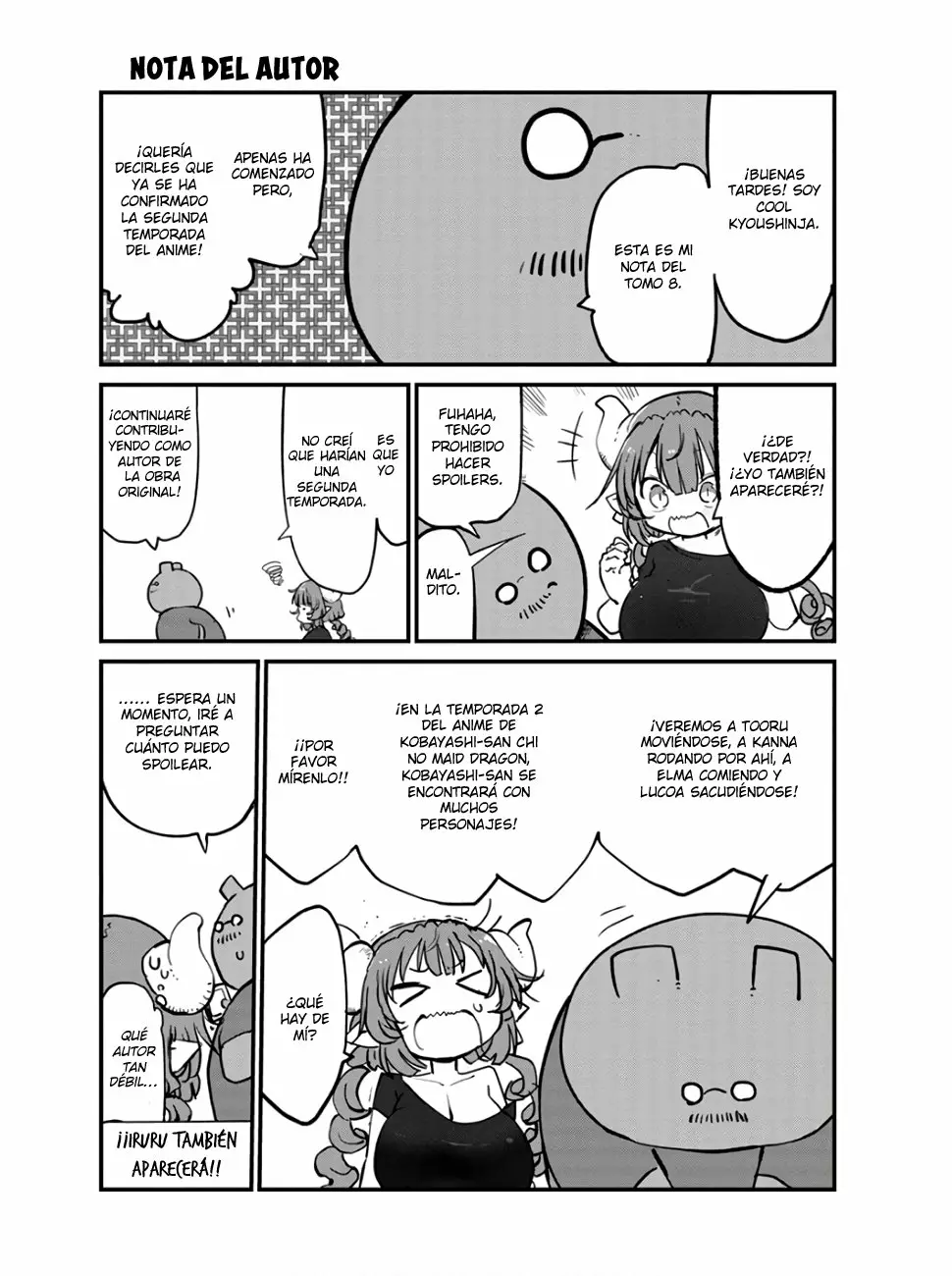 Kobayashi-san Chi no Maid Dragon Capítulo 80 - Page 14