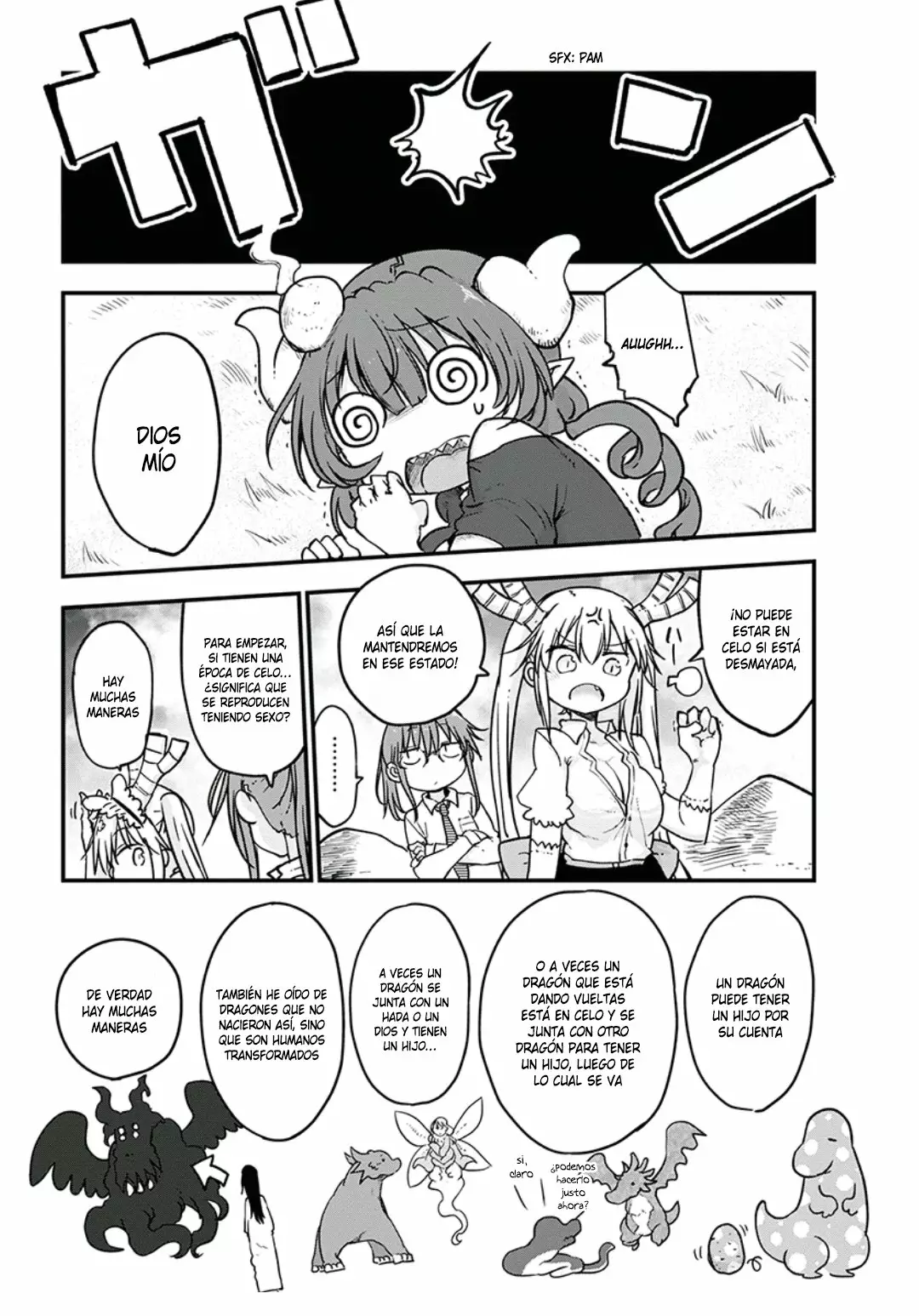 Kobayashi-san Chi no Maid Dragon Capítulo 81 - Page 11