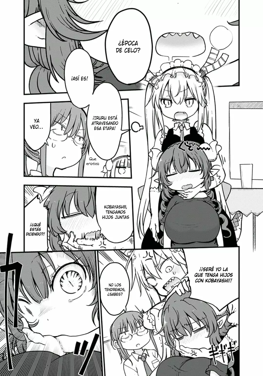 Kobayashi-san Chi no Maid Dragon Capítulo 81 - Page 4