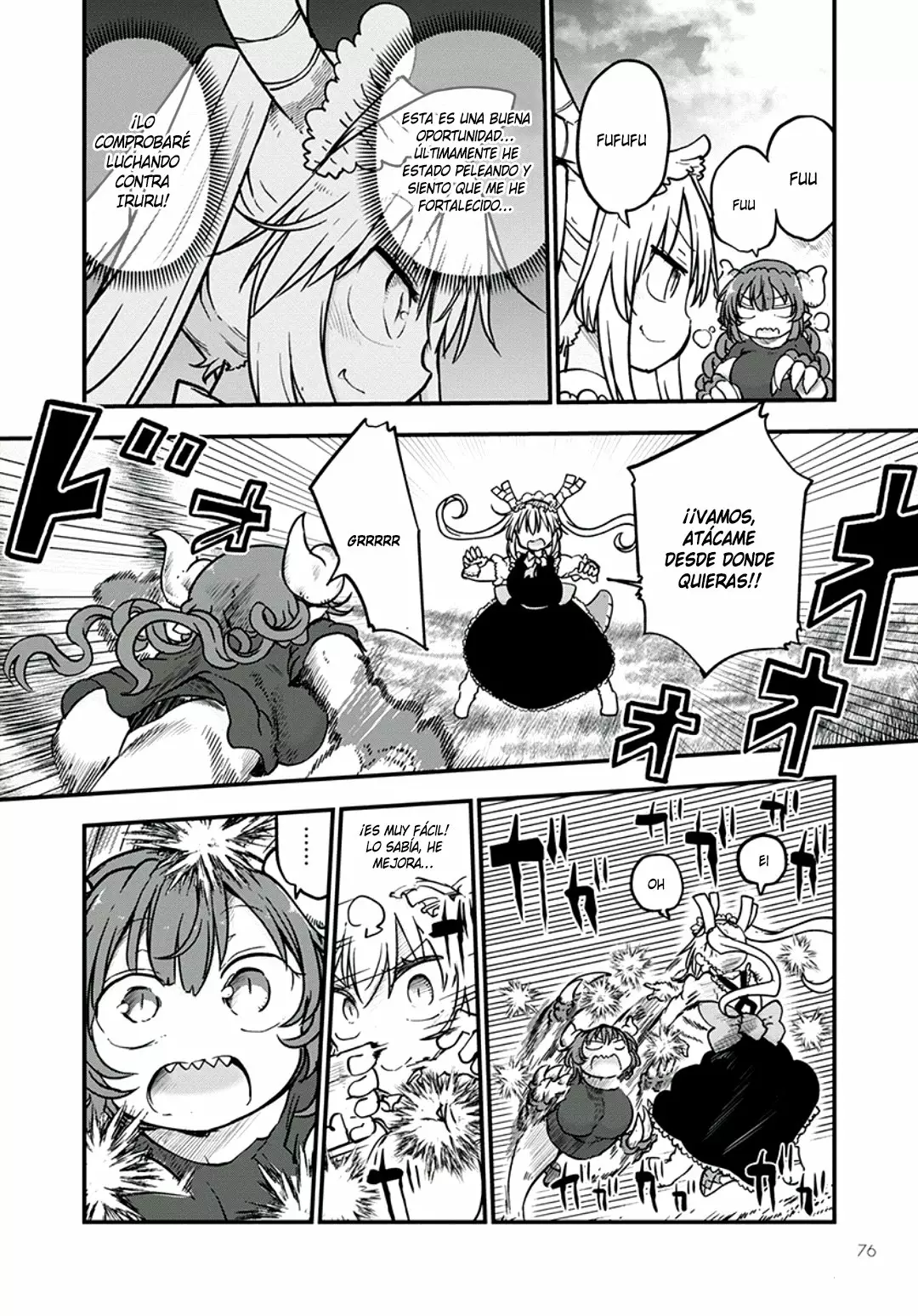 Kobayashi-san Chi no Maid Dragon Capítulo 81 - Page 7