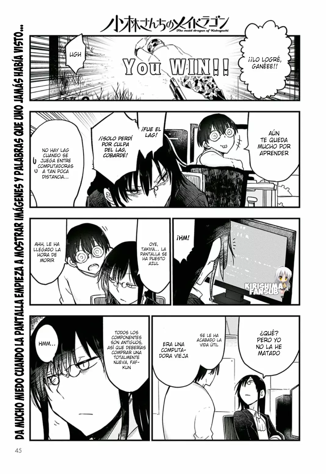 Kobayashi-san Chi no Maid Dragon Capítulo 82 - Page 2