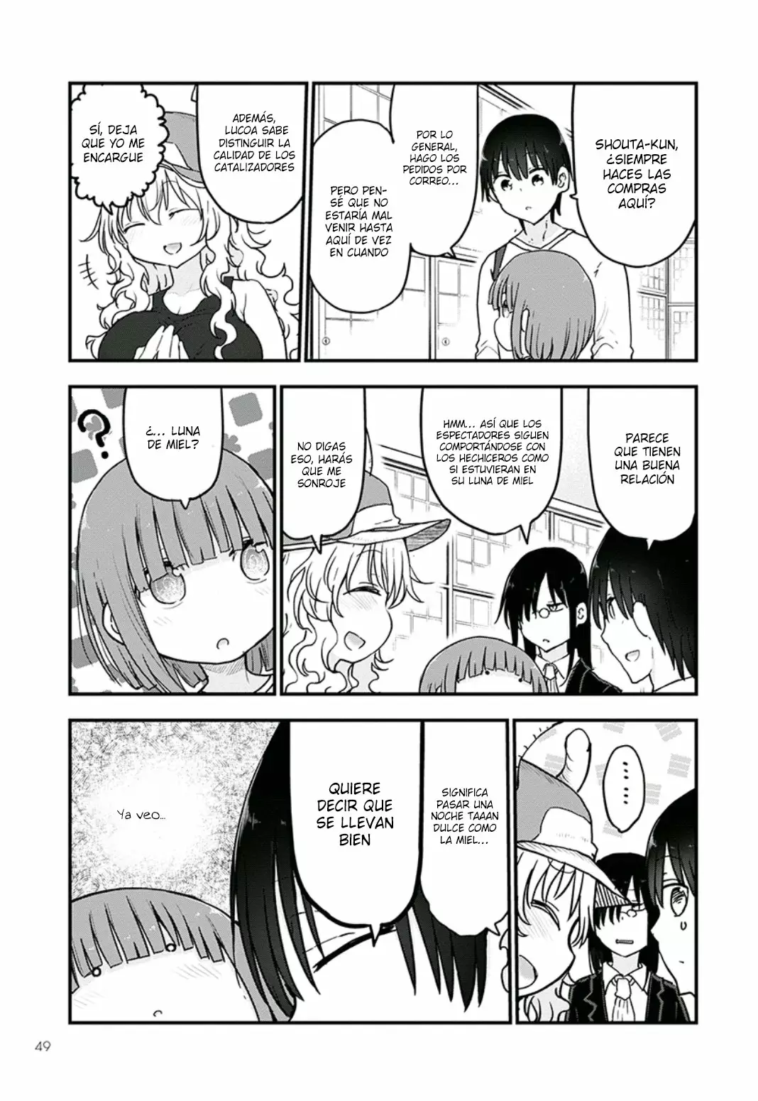 Kobayashi-san Chi no Maid Dragon Capítulo 82 - Page 6