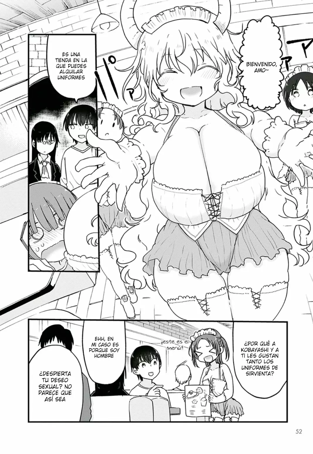 Kobayashi-san Chi no Maid Dragon Capítulo 82 - Page 9