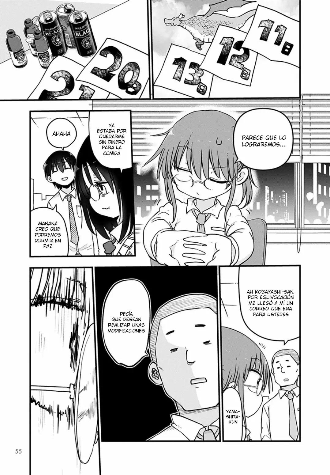 Kobayashi-san Chi no Maid Dragon Capítulo 83 - Page 12