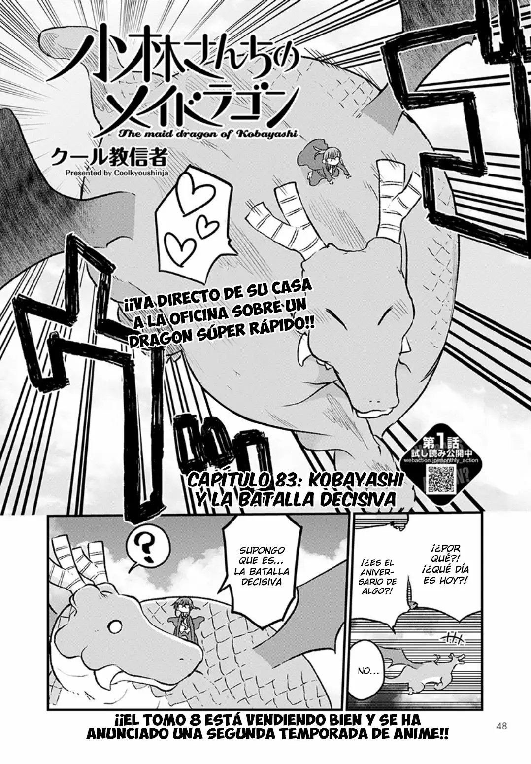 Kobayashi-san Chi no Maid Dragon Capítulo 83 - Page 3