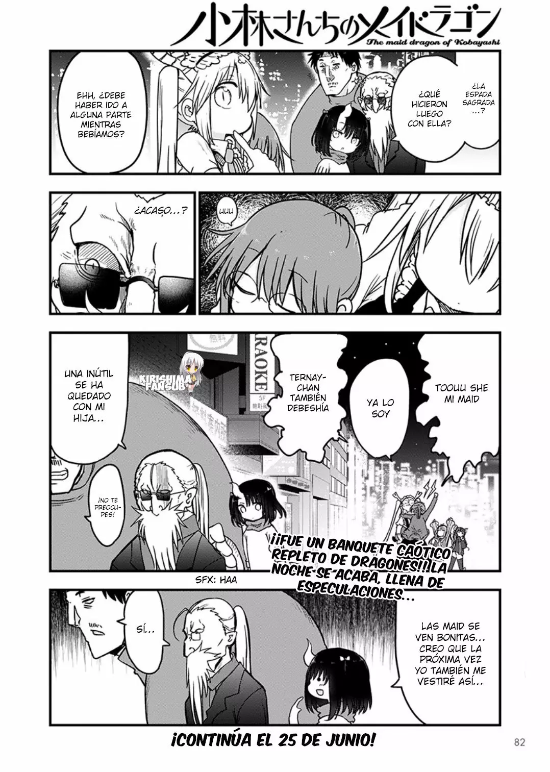 Kobayashi-san Chi no Maid Dragon Capítulo 84 - Page 15