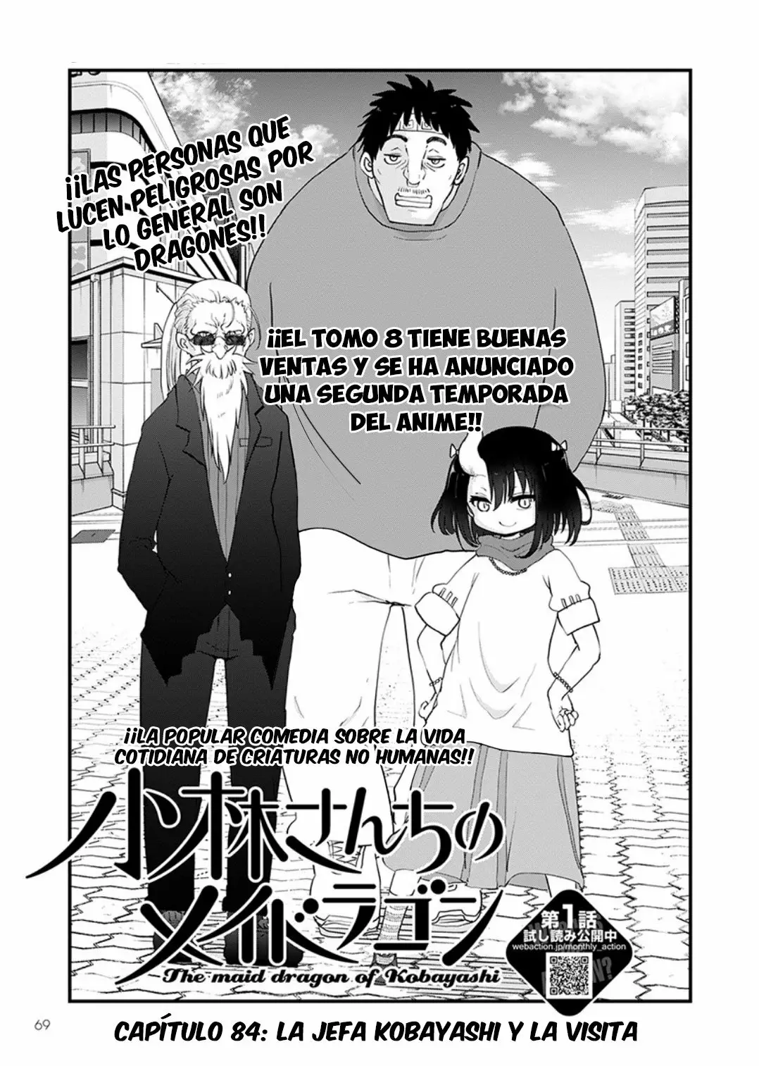 Kobayashi-san Chi no Maid Dragon Capítulo 84 - Page 2
