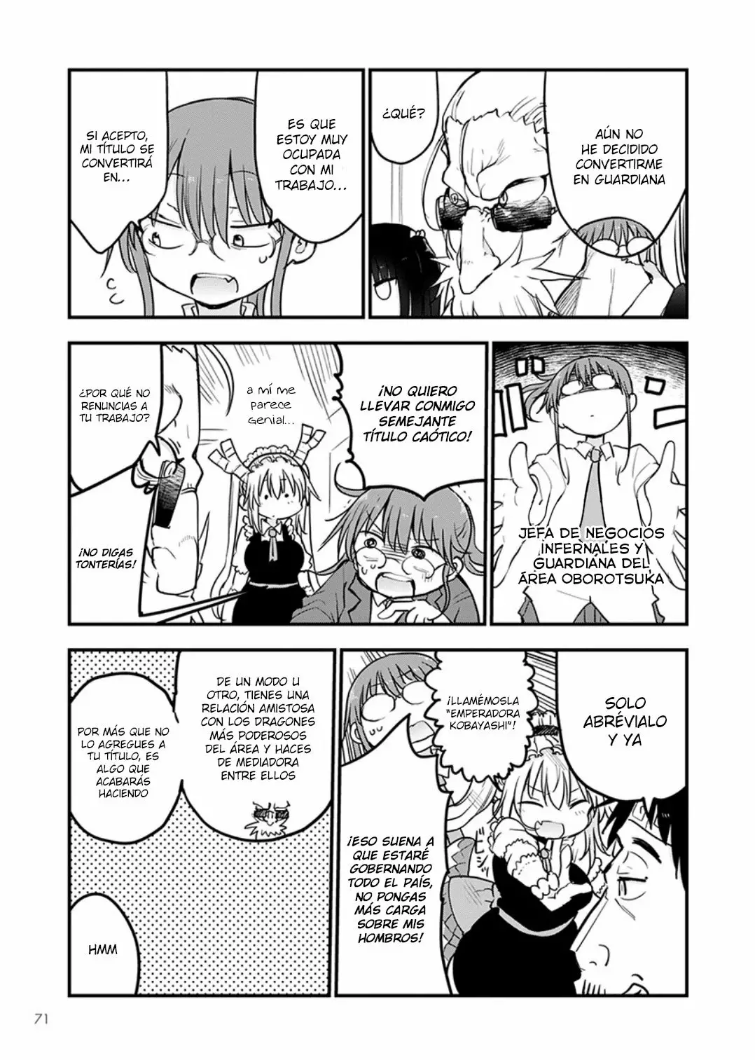 Kobayashi-san Chi no Maid Dragon Capítulo 84 - Page 4