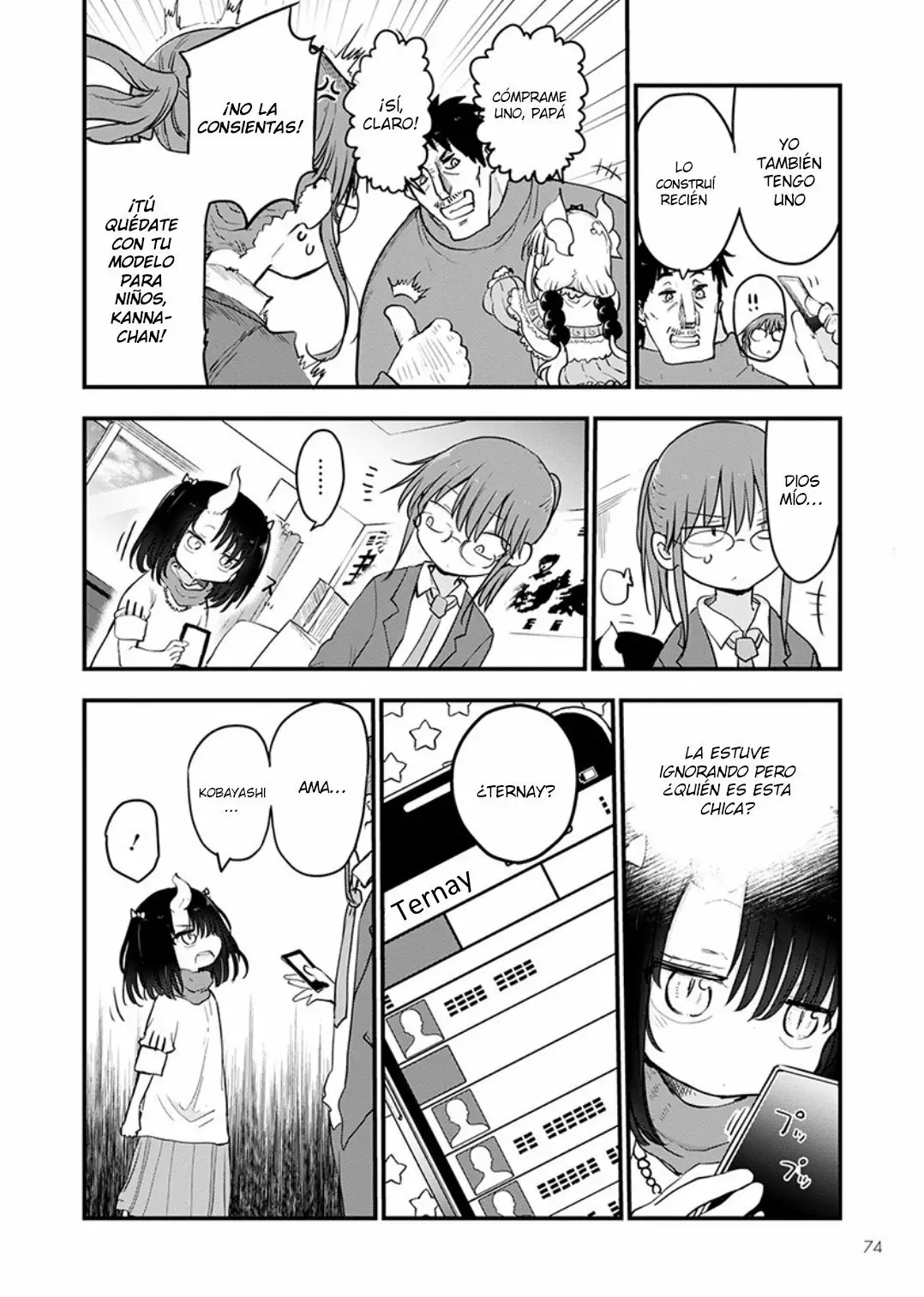 Kobayashi-san Chi no Maid Dragon Capítulo 84 - Page 7