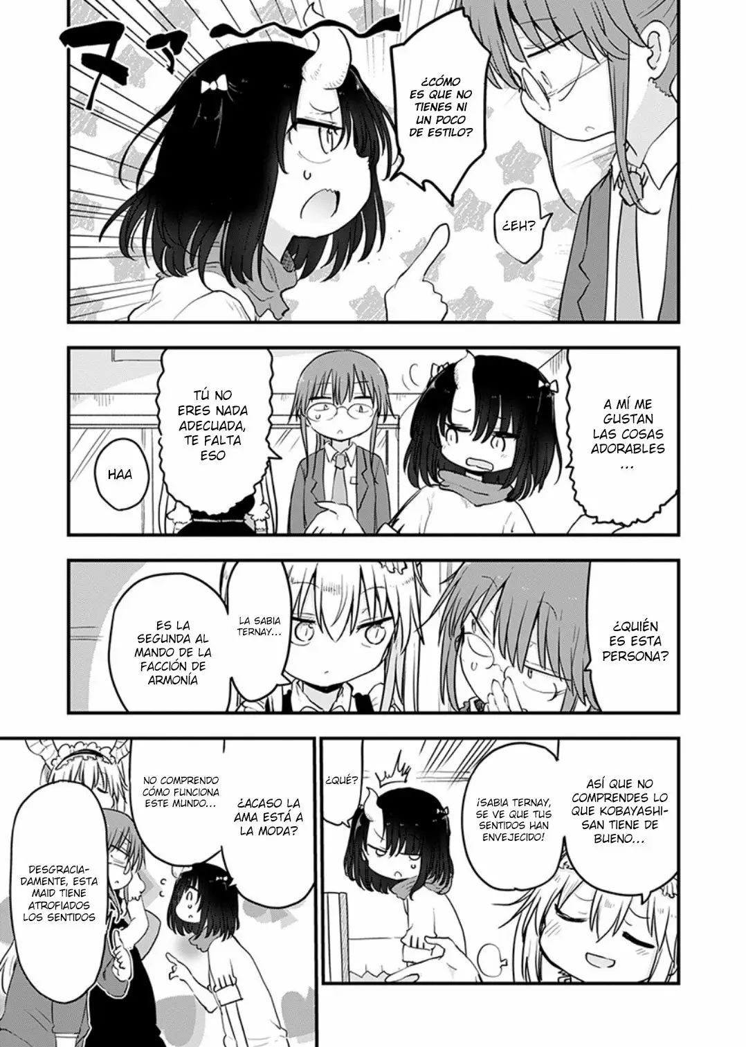 Kobayashi-san Chi no Maid Dragon Capítulo 84 - Page 8