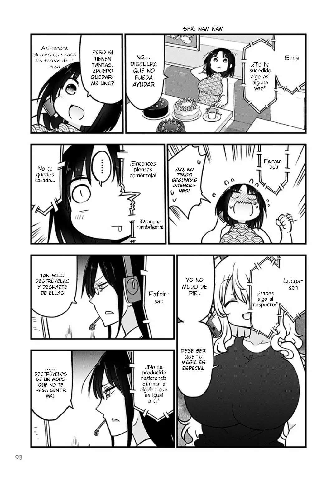Kobayashi-san Chi no Maid Dragon Capítulo 85 - Page 10