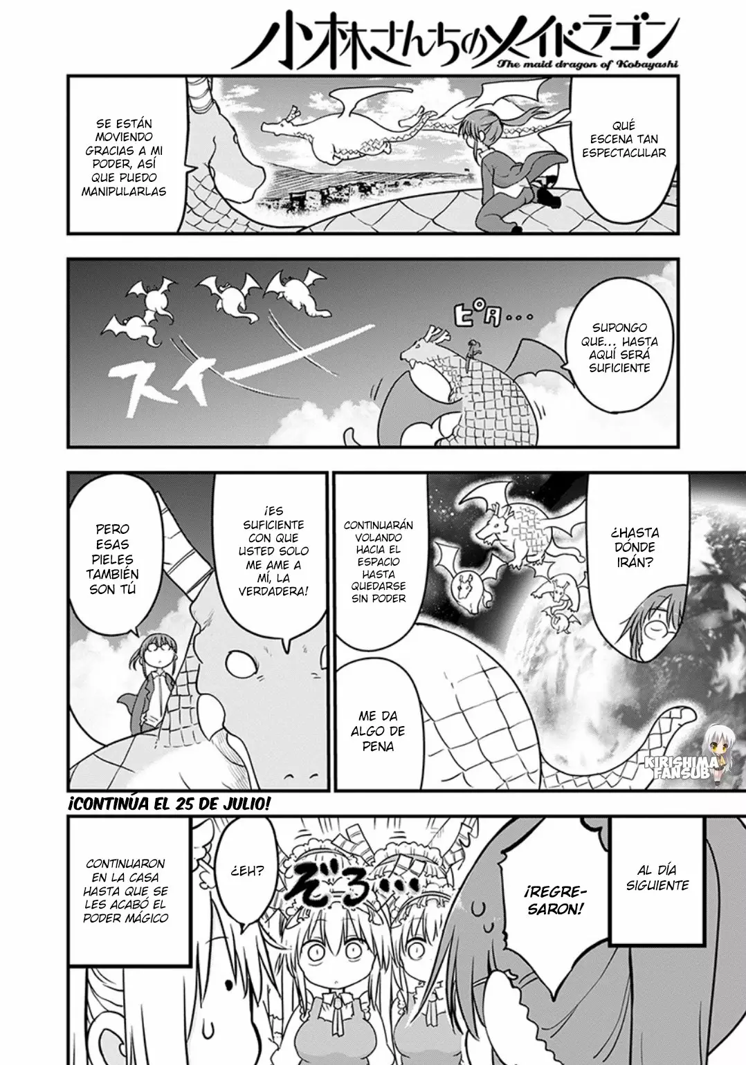 Kobayashi-san Chi no Maid Dragon Capítulo 85 - Page 14