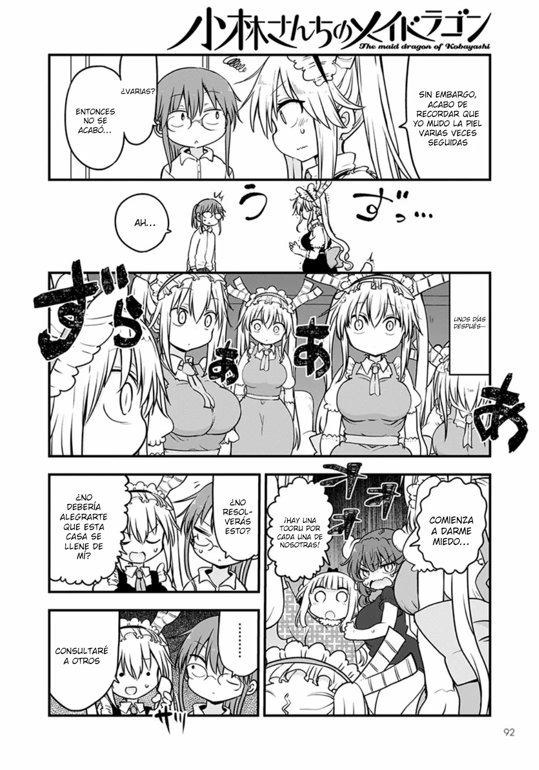 Kobayashi-san Chi no Maid Dragon Capítulo 85 - Page 9