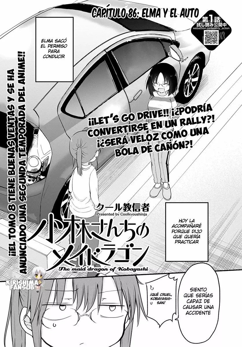 Kobayashi-san Chi no Maid Dragon Capítulo 86 - Page 2