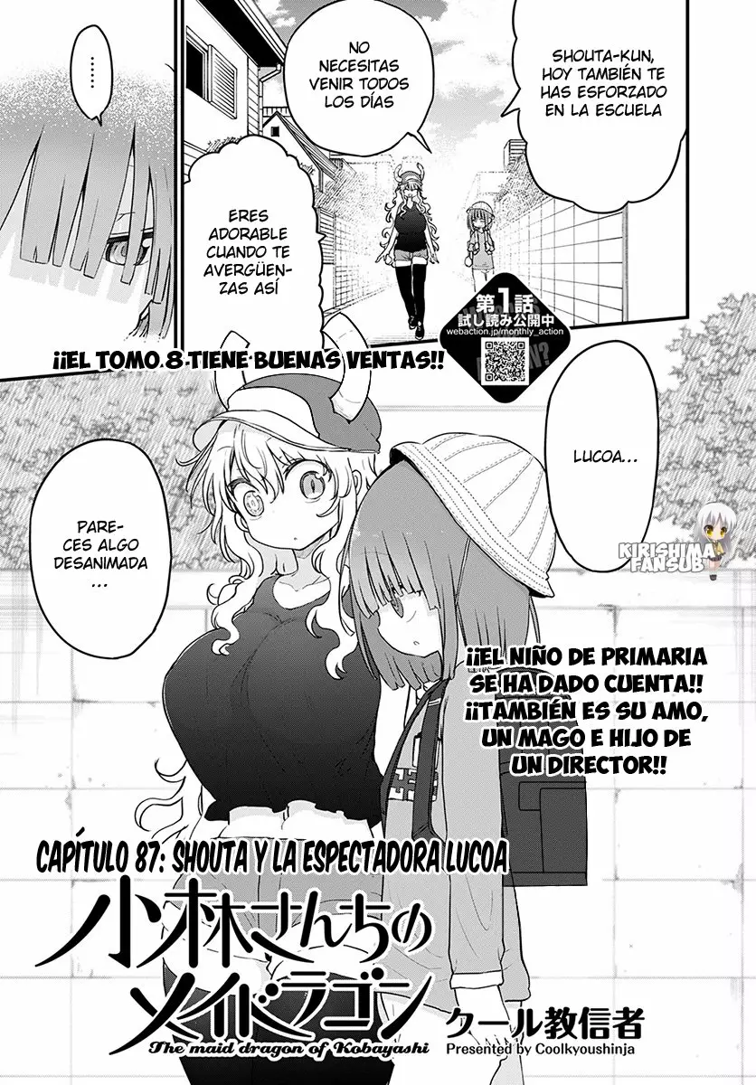 Kobayashi-san Chi no Maid Dragon Capítulo 87 - Page 2