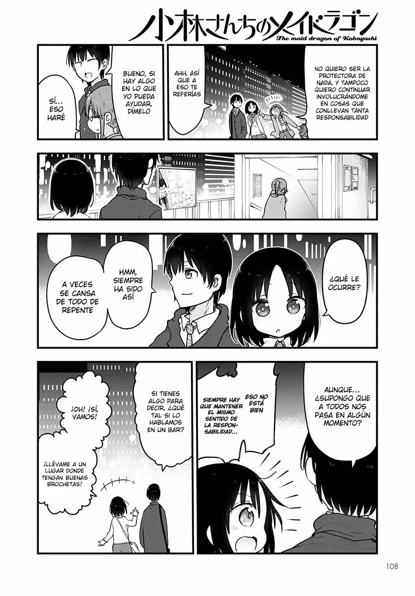Kobayashi-san Chi no Maid Dragon Capítulo 88 - Page 3