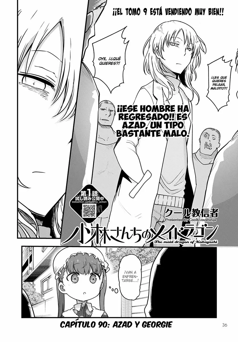 Kobayashi-san Chi no Maid Dragon Capítulo 90 - Page 3