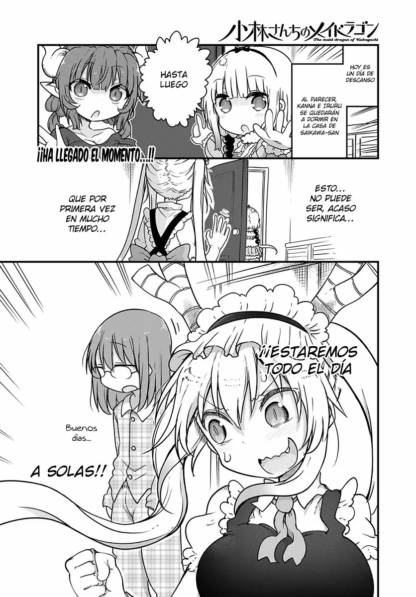 Kobayashi-san Chi no Maid Dragon Capítulo 91 - Page 2