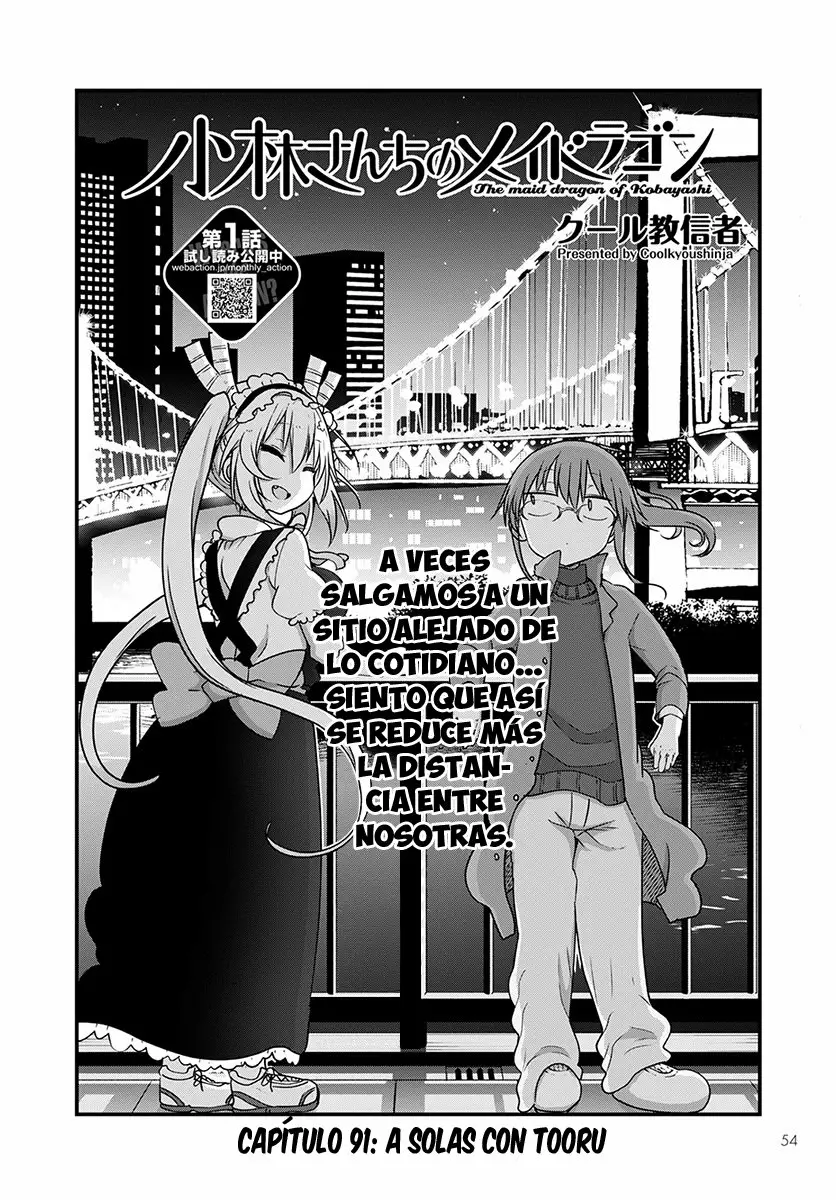 Kobayashi-san Chi no Maid Dragon Capítulo 91 - Page 3